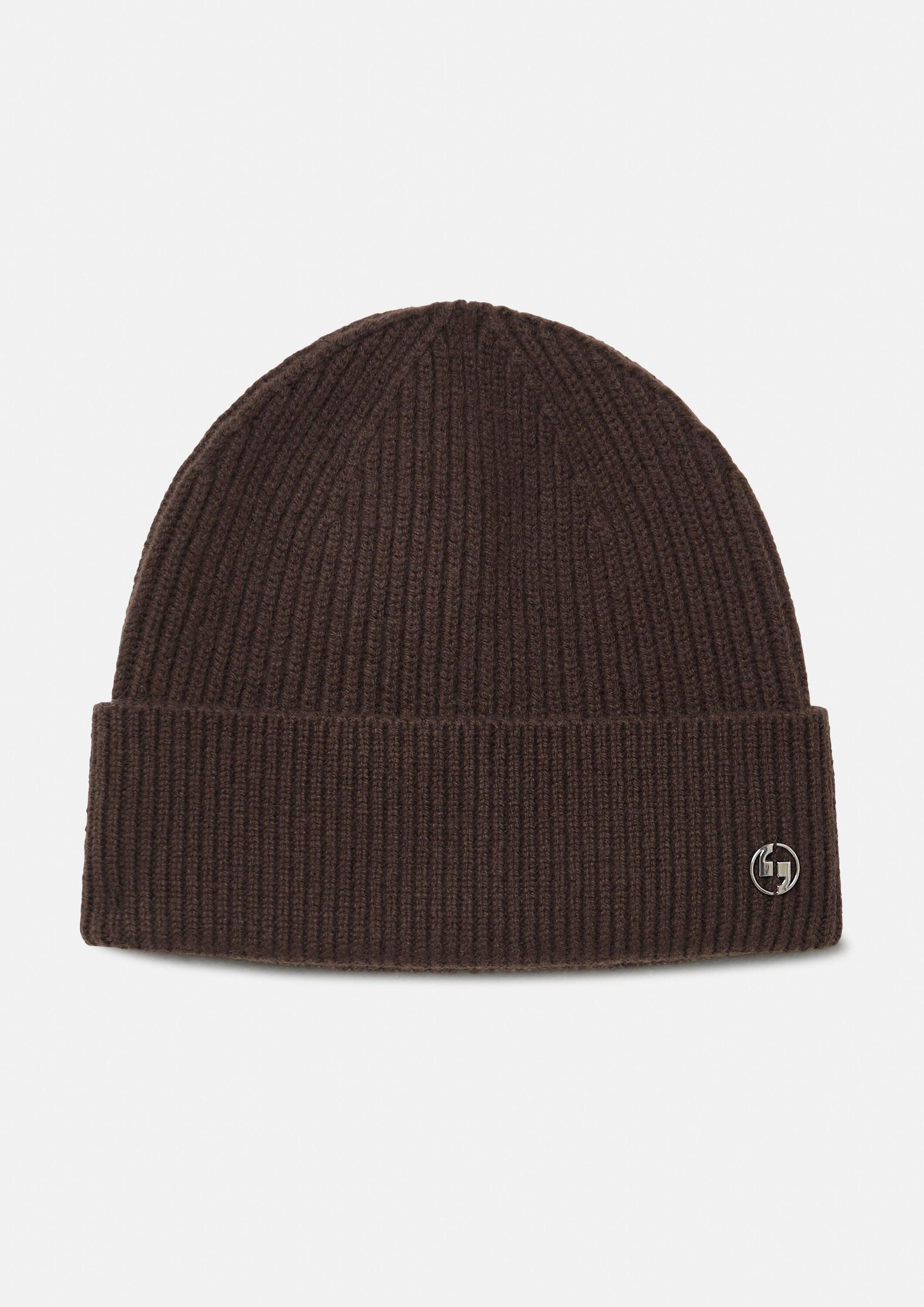 comma Strickmütze Mütze Strickmütze aus Wolle günstig online kaufen