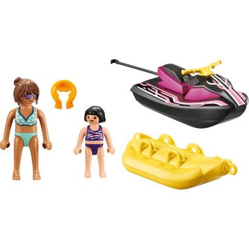 Playmobil® Konstruktionsspielsteine Family Fun Starter Pack Wasserscooter mit Bananenboot