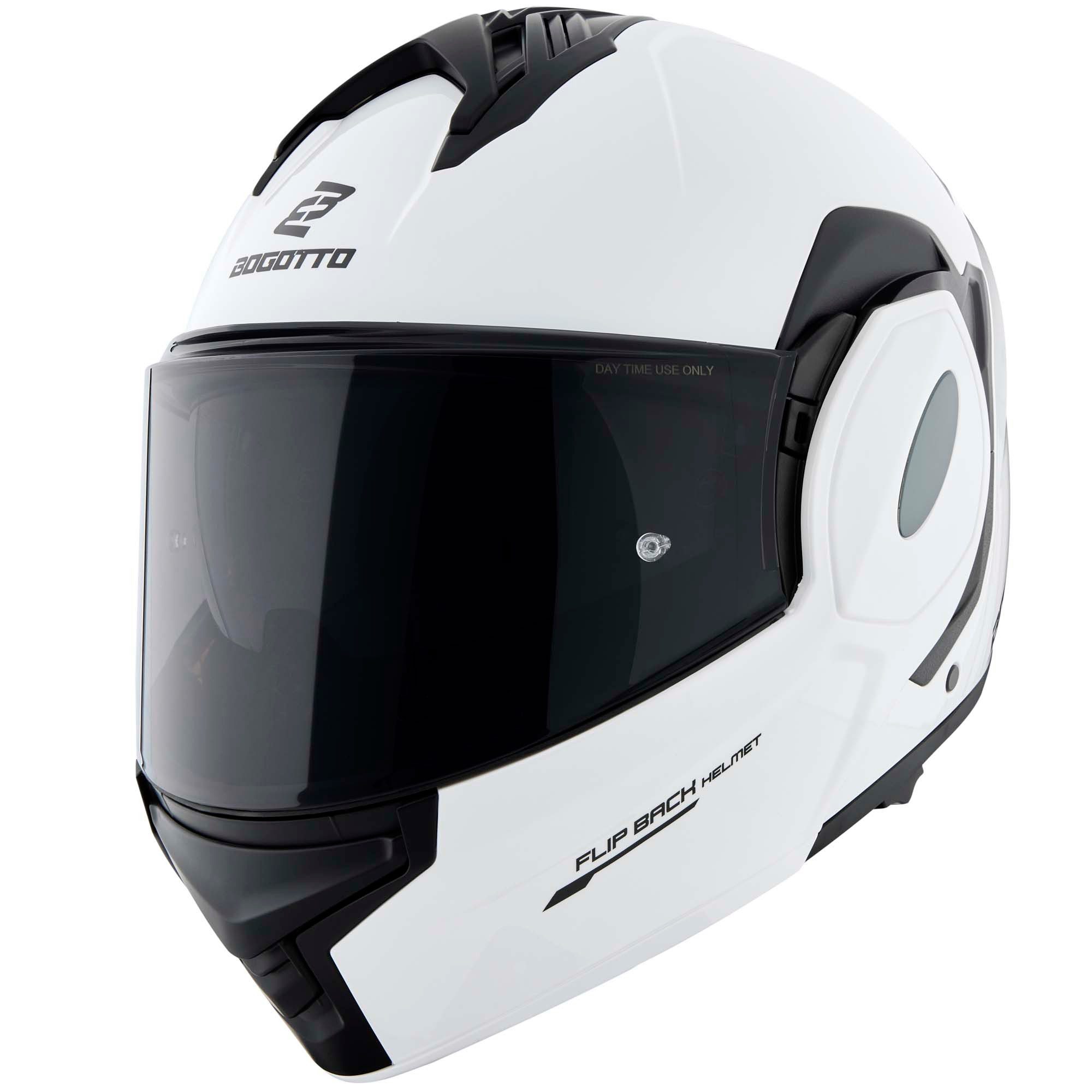 Bogotto Motorradhelm FS-X600 Klapphelm, Vorbereitet Für Kommunikationssystem,geeignet Brillenträger,vorbe
