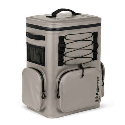 Petromax Thermobehälter Kühltasche 27 Liter sandfarben, Isolierschaum Nylon TPU beschichtet, (Kühlrucksack, 1-tlg., Isoliertasche, Picknick), Kühldauer bis zu 8 Tagen