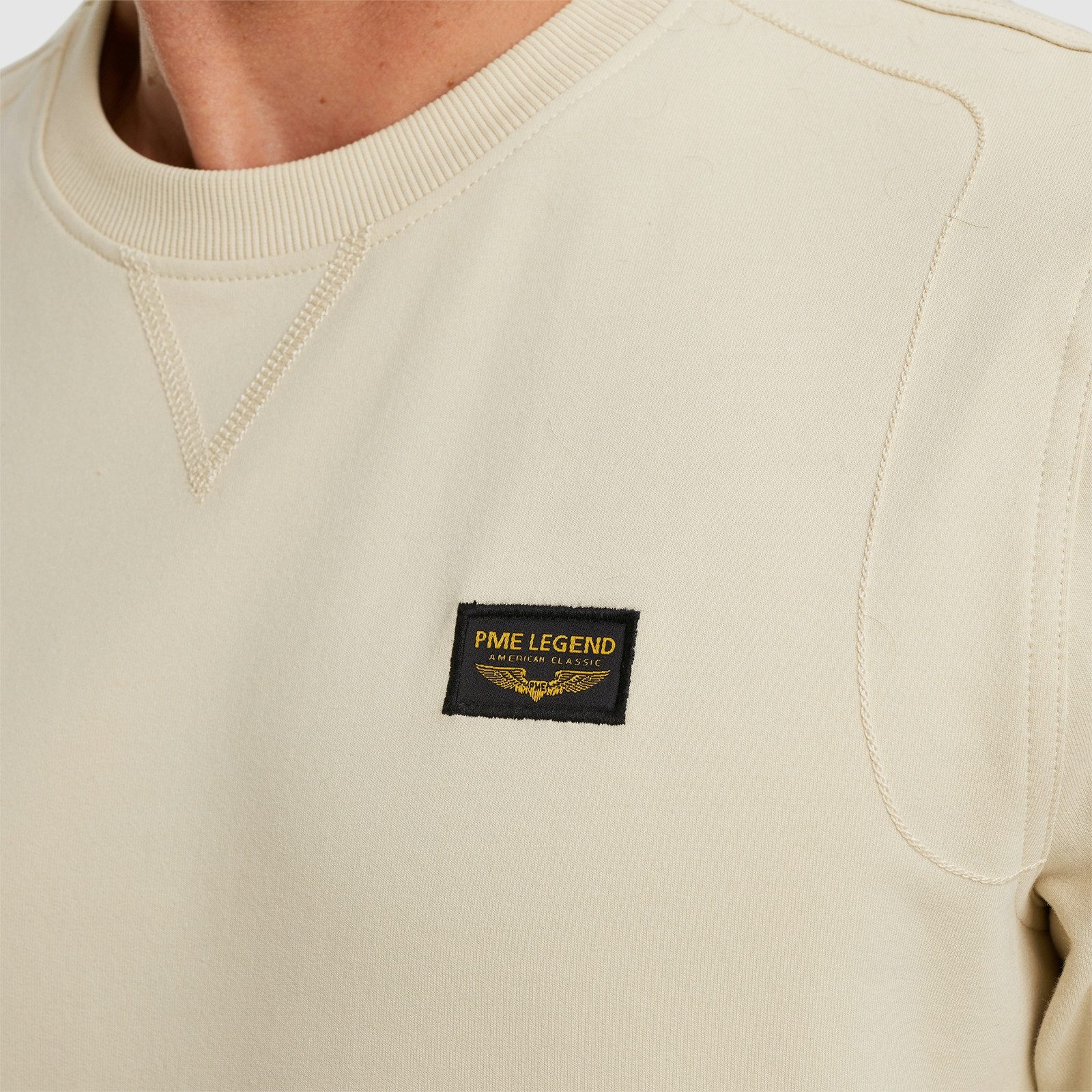 PME LEGEND Sweatshirt mit Logo Stickerei – Bild 4 von 5
