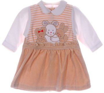 La Bortini Druckkleid Kleid Baby Kleidchen Babykleid 44 50 56 62 68 74 80