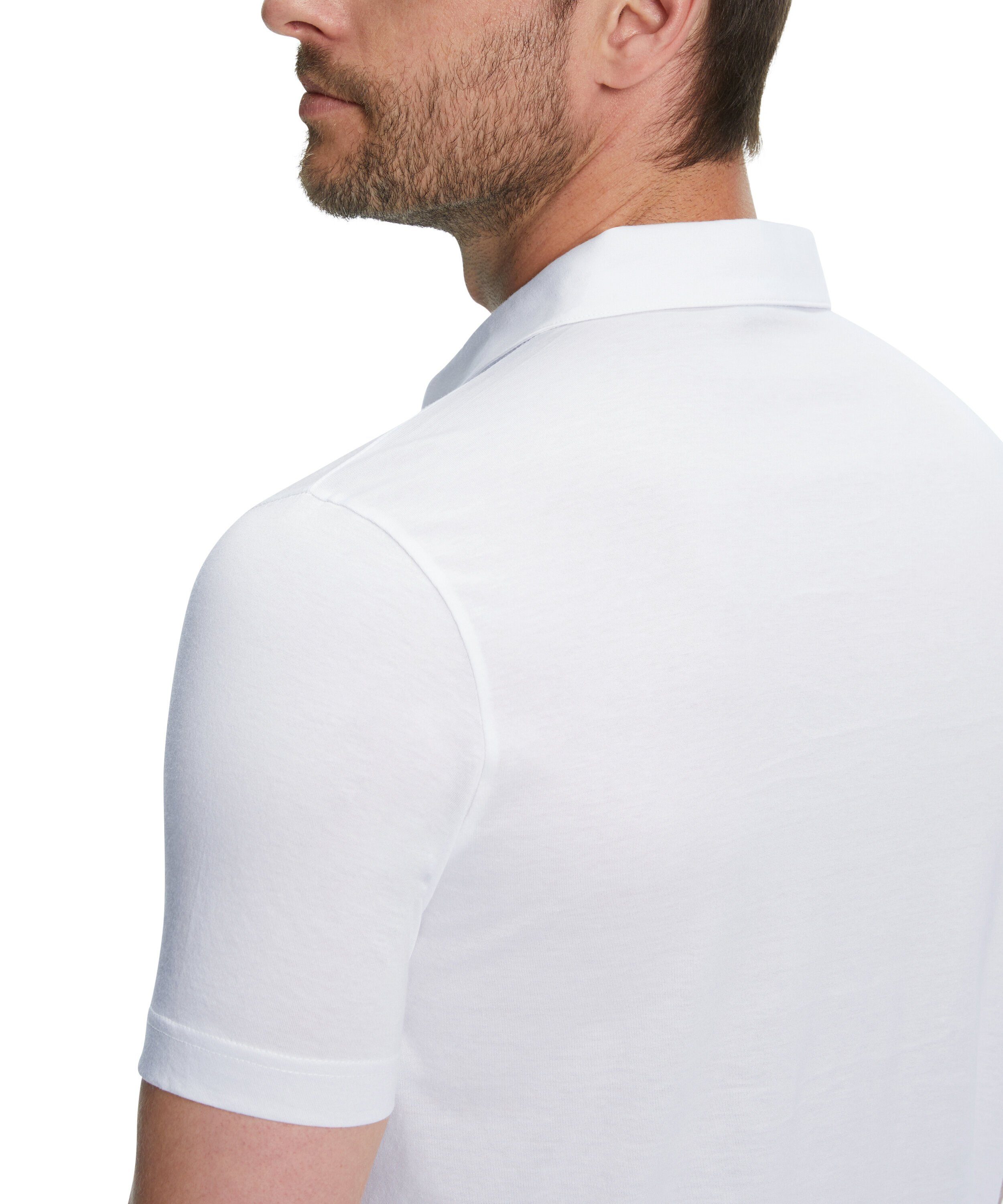 Poloshirt (2000) white aus FALKE Baumwolle