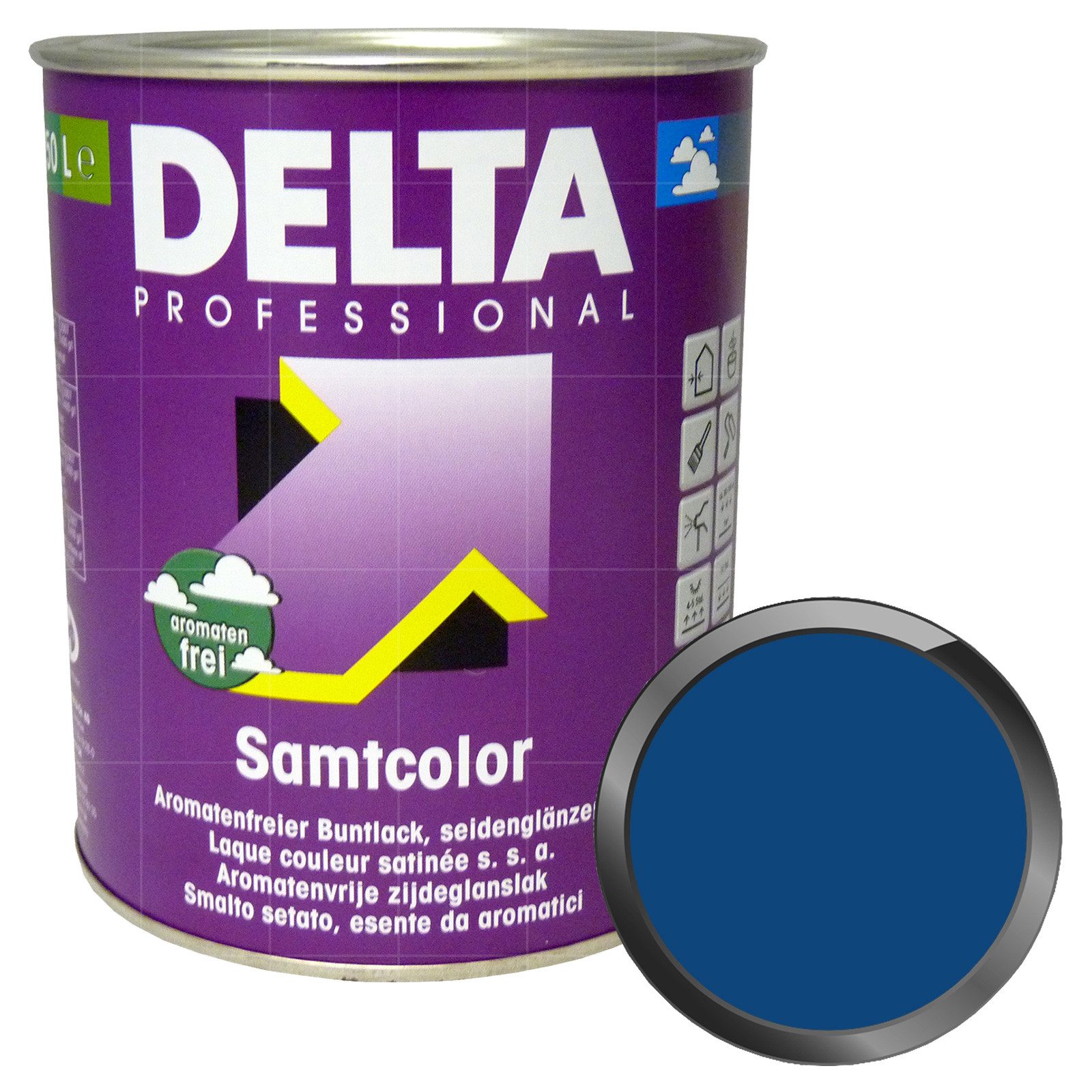Delta Lack Professional Samtcolor - 0.375 Ltr