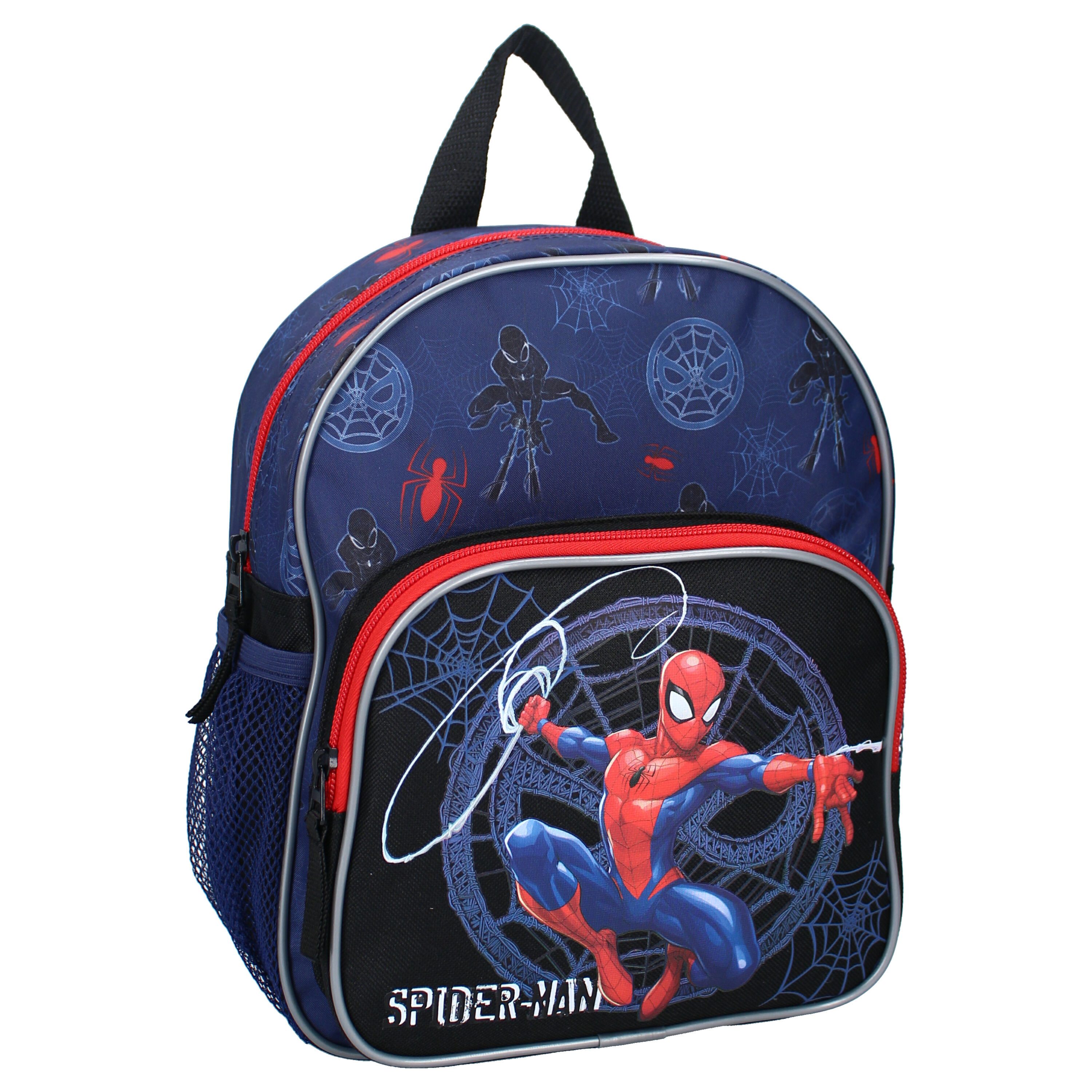 Spiderman Kinderrucksack Rucksack 29x23x10 cm verstellbaren Schultergurten für Kinder