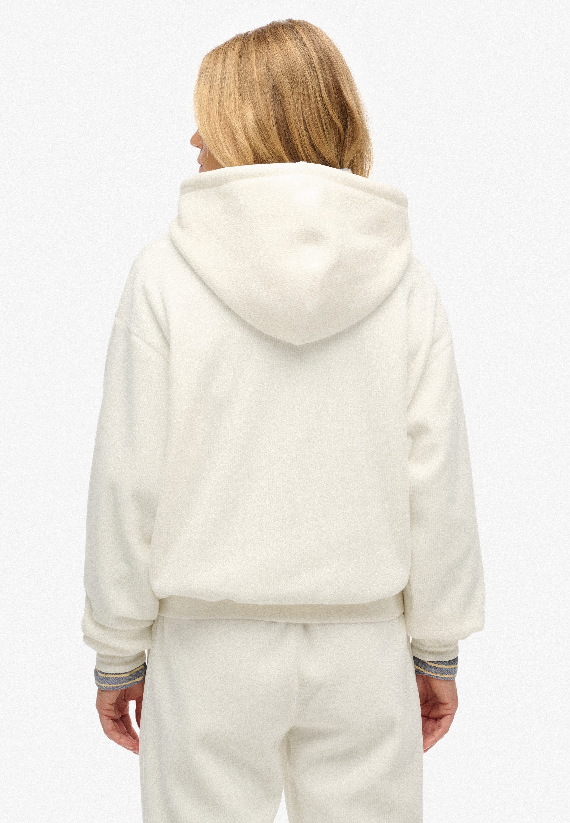 Superdry Kapuzensweatshirt COUNTRY CLUB VELOUR RELAX HOOD günstig online kaufen
