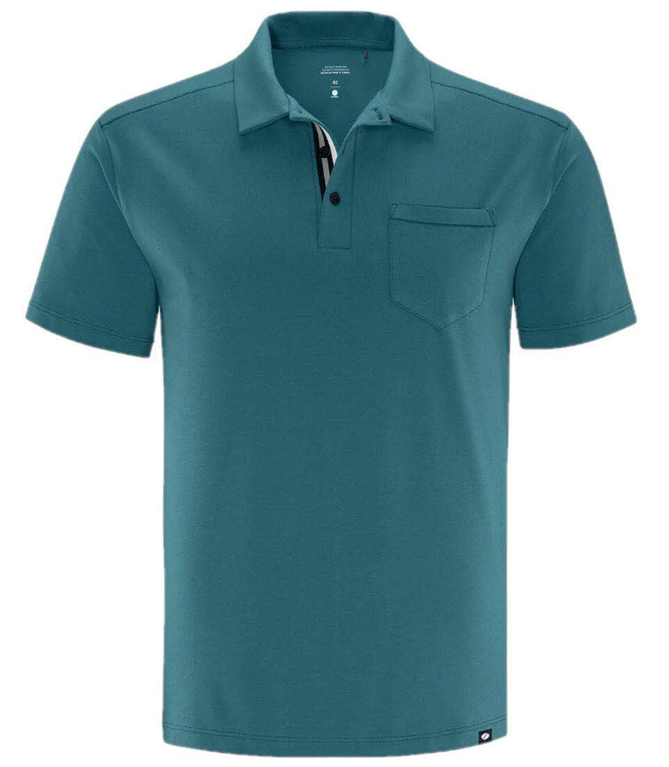 SCHNEIDER Sportswear Poloshirt Danm-Polo GALACTICTEAL