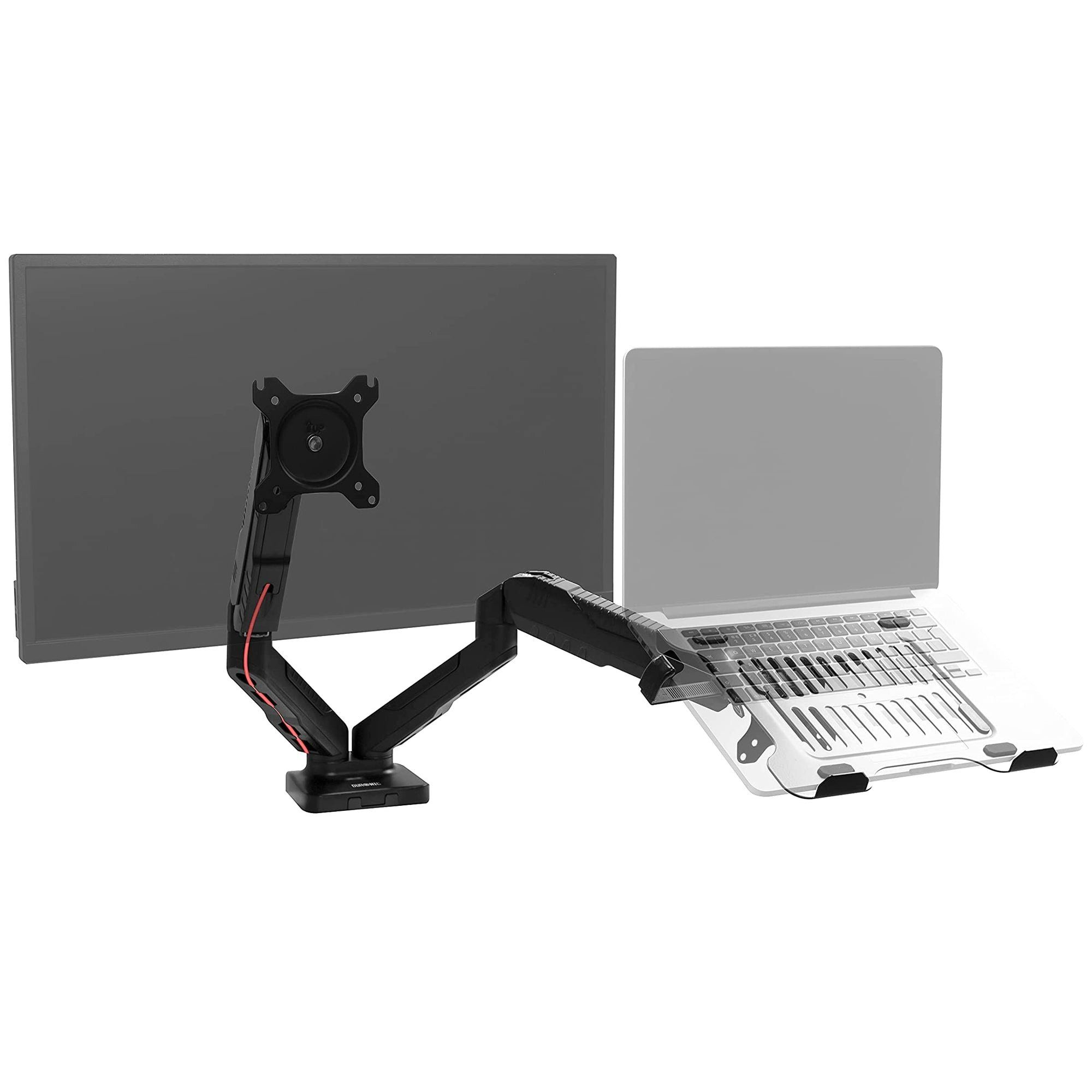 Duronic Monitorständer, (DMDCL1X1 Laptop- und Monitorhalterung, Ideal für Home Office)