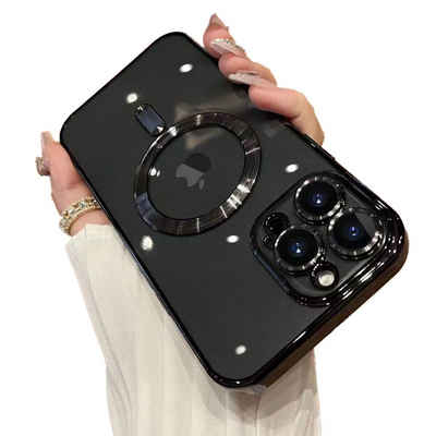 Wörleonline Handyhülle für Apple iPhone 11 Pro Max mit integriertem Kameraschutz, TPU Schutzhülle, MagSafe kompatible Hülle
