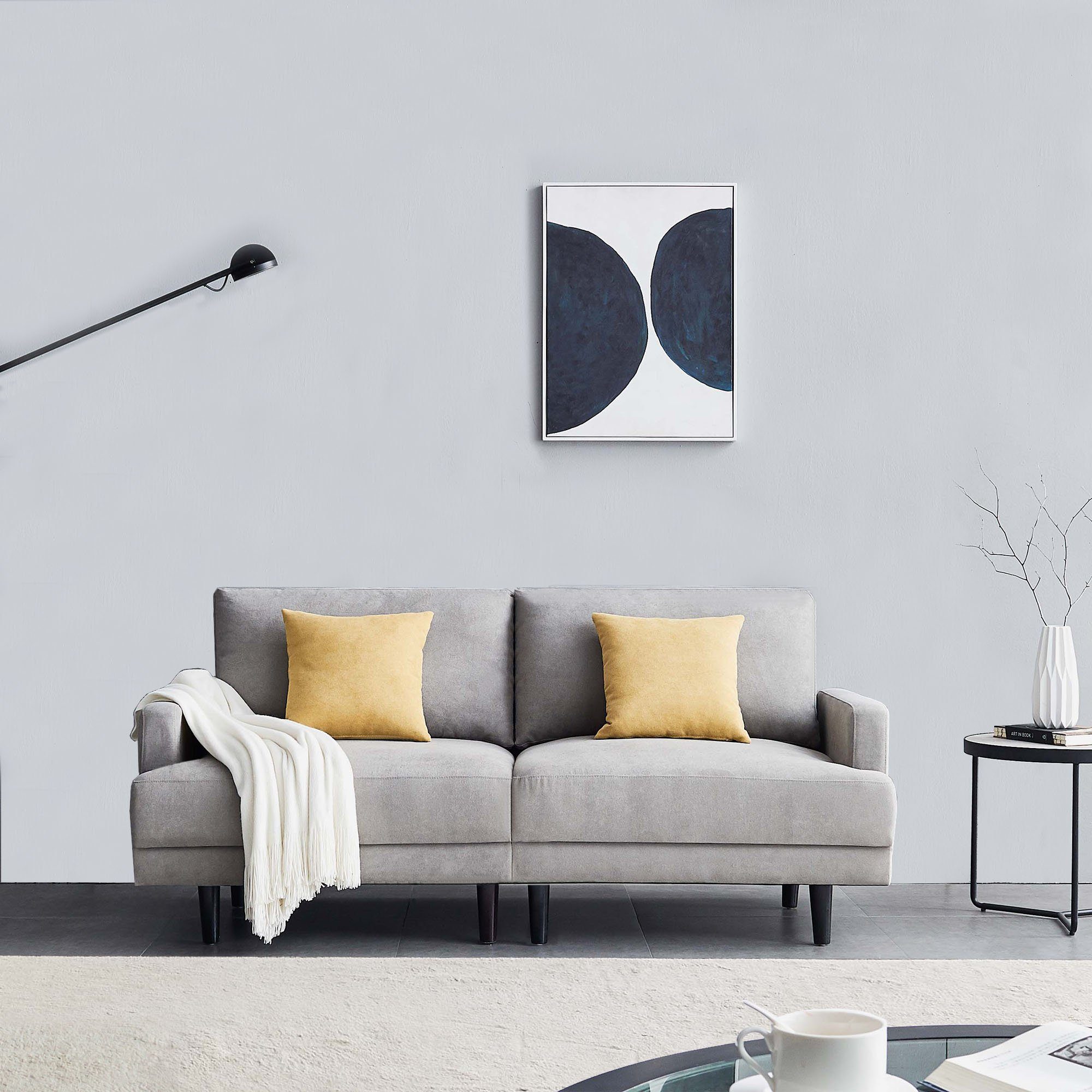 Merax 2-Sitzer, Sofa Klein, Loungesofa Stoff Bequeme Couch online kaufen |  OTTO