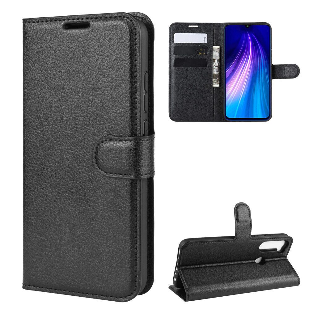 betterfon Handyhülle Handytasche für Xiaomi Klapphülle Flip Case Schwarz, 3 Kartenfächer, Magnetverschluss & Standfunktion im Lederlook