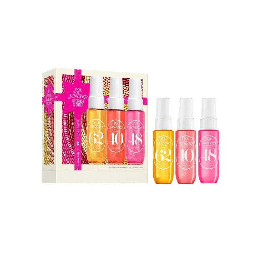 Sol de Janeiro Gesichts- und Körperspray Sol de Janeiro Brazilian Crush Body Mist Set – 3×30 ml, 3-tlg., 3×30 ml Body Mist Set – Kultdüfte 62, 40 & 48 in Travel Size