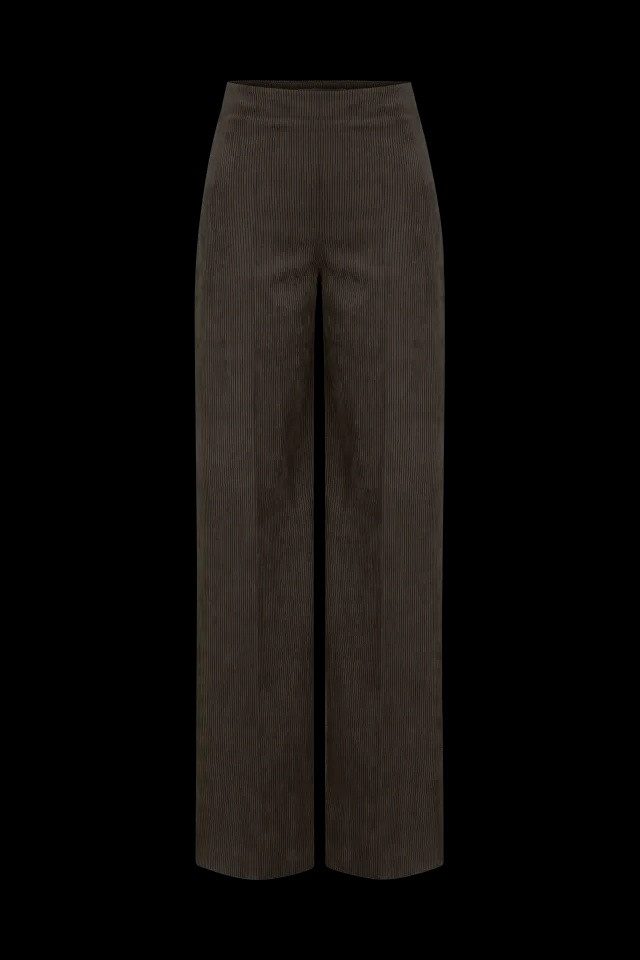 Drykorn Chinohose Cord Marlenehose Before - Straight Leg