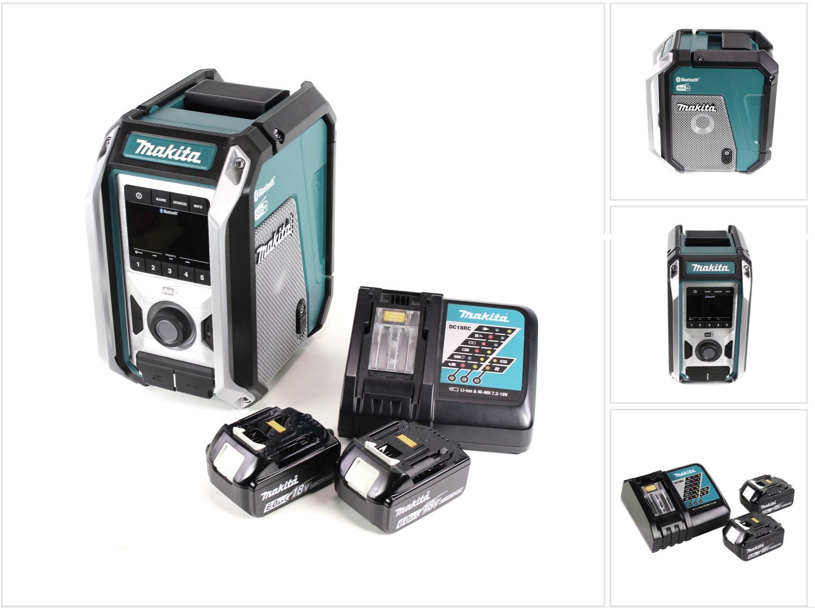 Makita DMR 115 RG Akku Baustellenradio 12V Baustellenradio