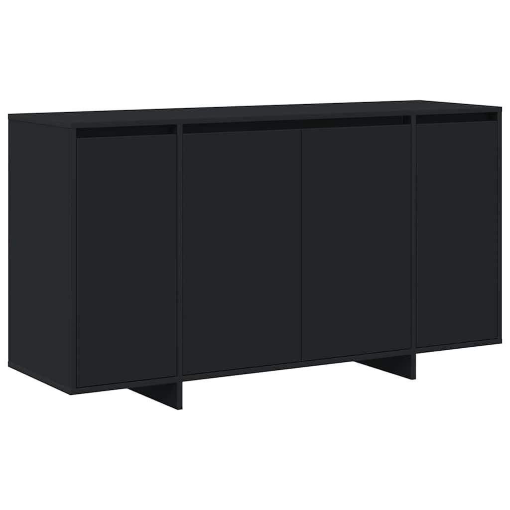 vidaXL Sideboard Sideboard Schwarz 135 x günstig online kaufen