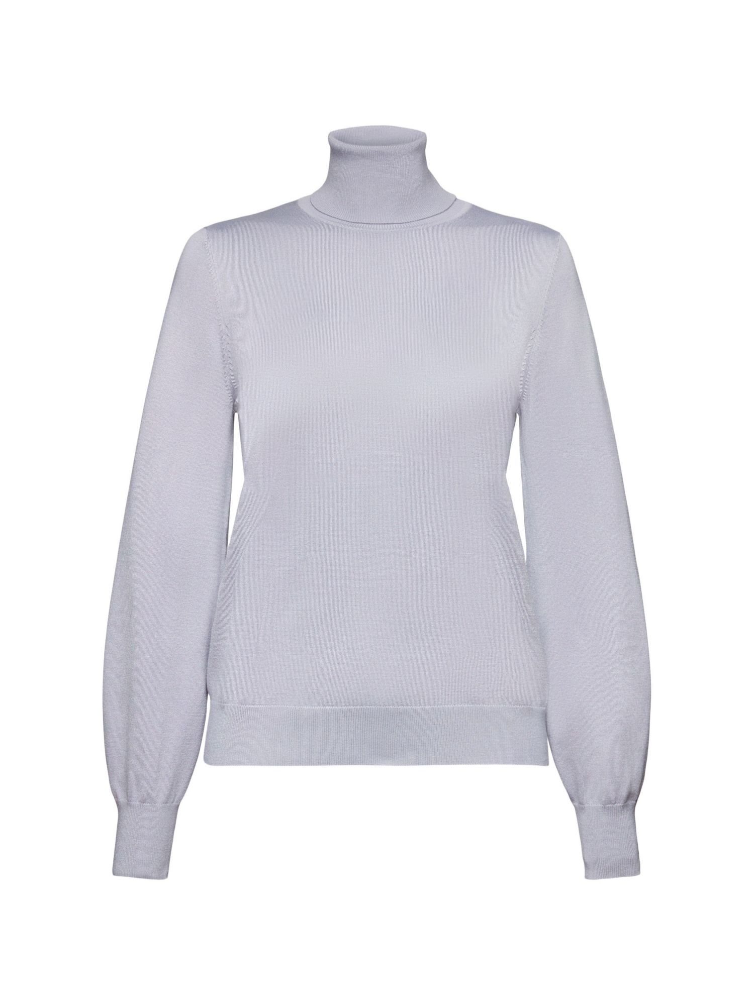 LIGHT BLUE Collection Rollkragenpullover Esprit LAVENDER ECOVERO™ LENZING™ Basic-Rollkragenpullover,