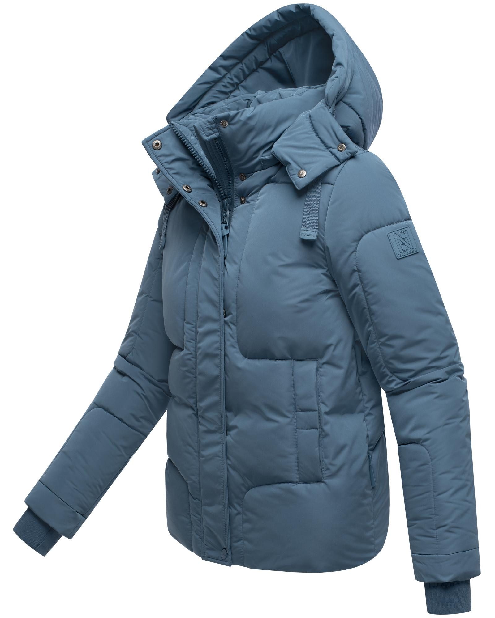 Navahoo Steppjacke Zauberlicht 14 Winterjacke mit abnehmbarer Kapuze und Fl günstig online kaufen