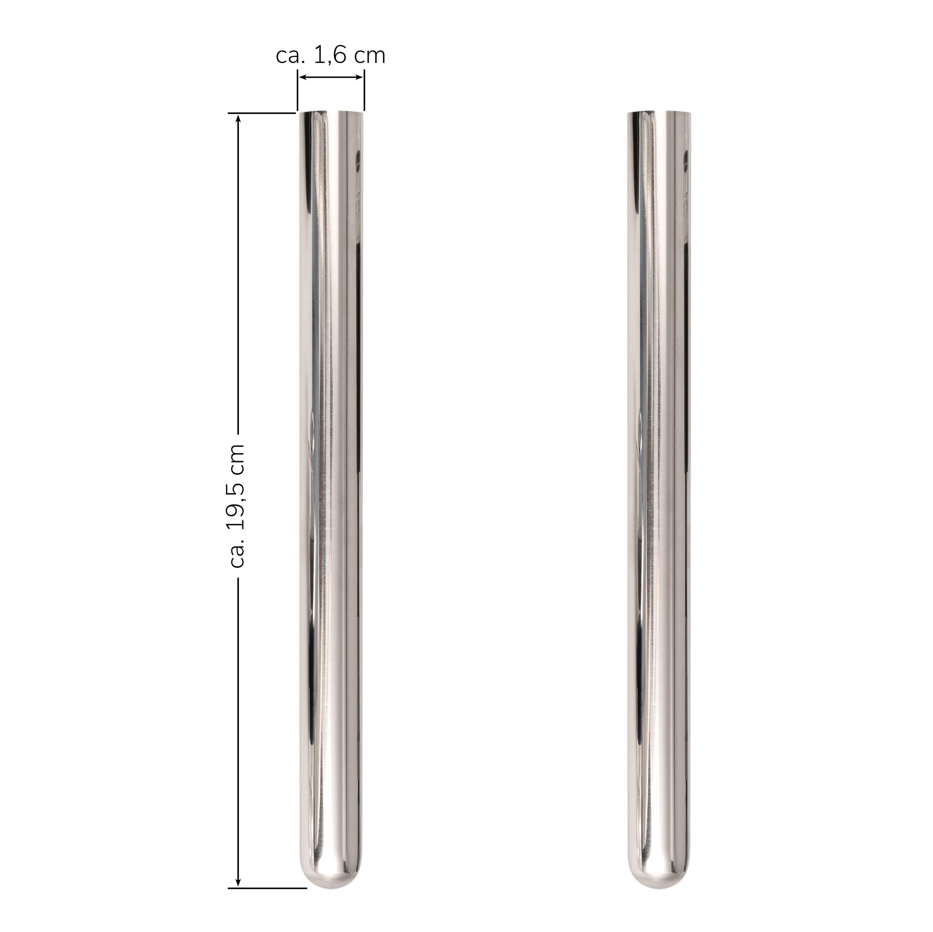 bremermann Weinkühler Edelstahl-Kühlstäbe 2er-Set, Weinkühlstab, Weinkühler