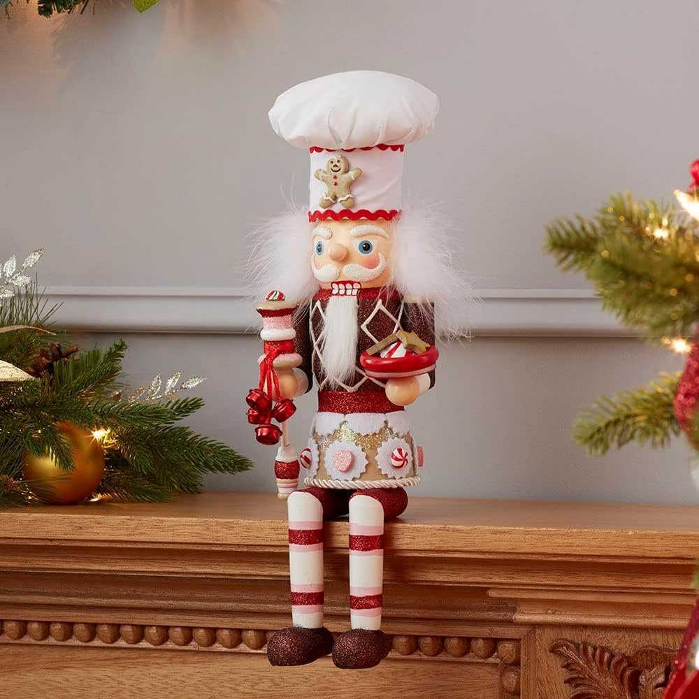 Kurt S. Adler Nussknacker HA0614 - Hollywood "Lebkuchenbäcker, sitzend", -38 cm-