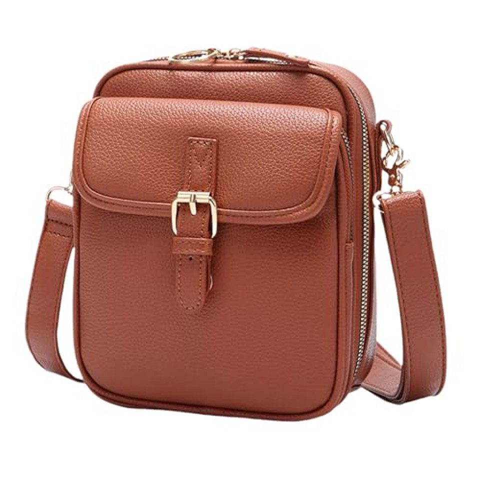 Umhängetasche Damen Handtasche Crossbody Bag, Vintage-Umhängetasche