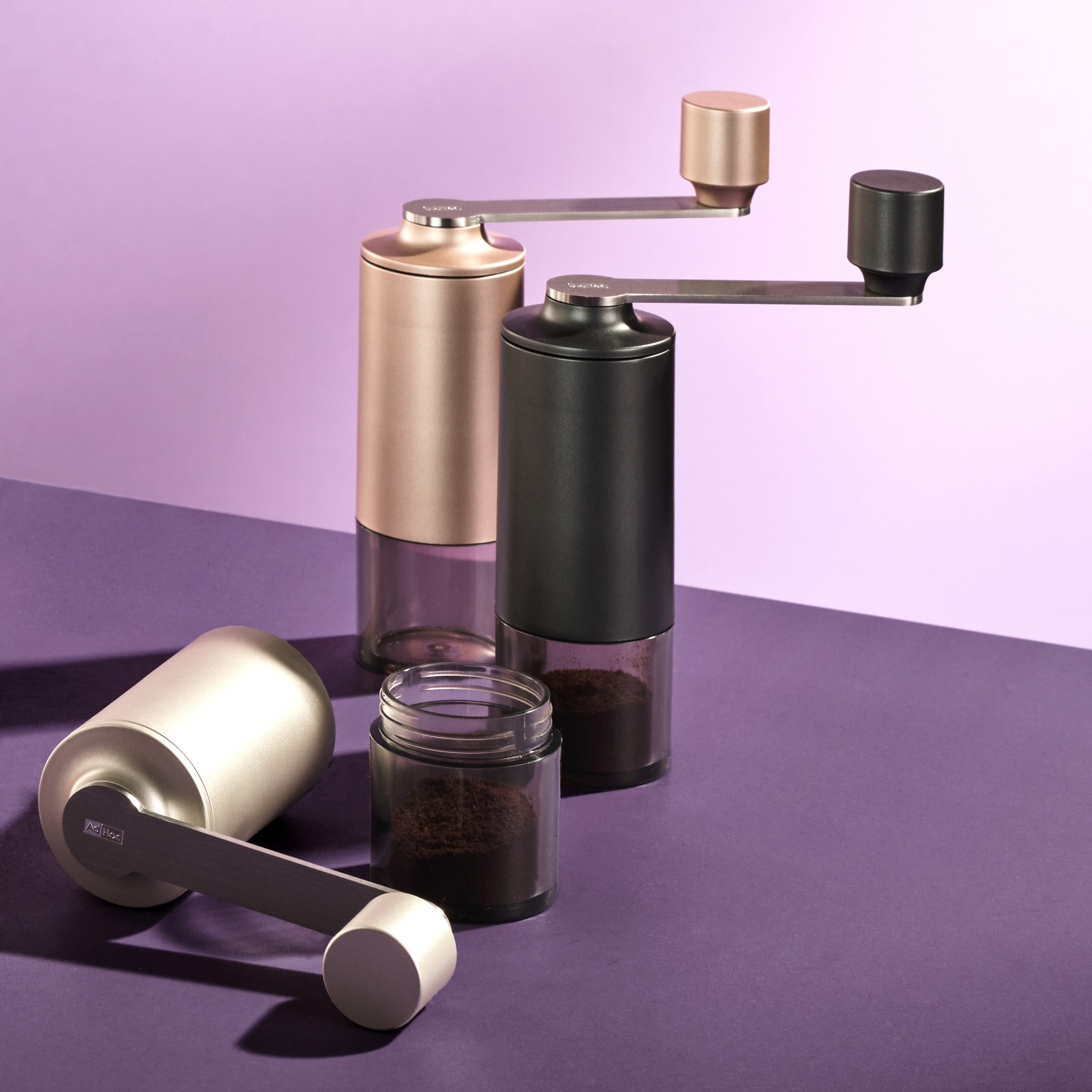 AdHoc Kaffeemühle Moro, Kegelmahlwerk, für ein einzigartiges Kaffeeerlebnis