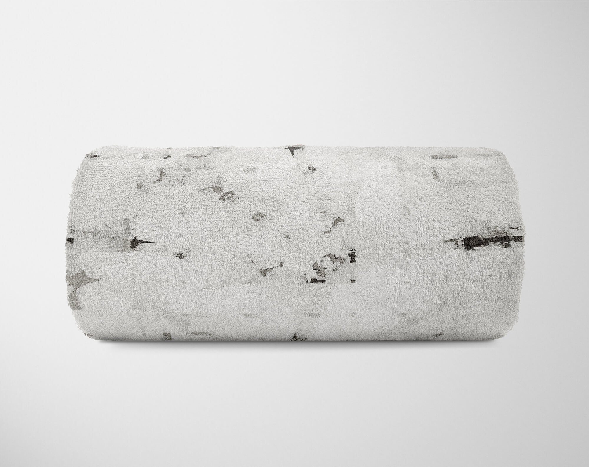 Kuscheldecke Saunatuch Handtücher Schwarz Strandhandtuch Abstrakt Baumwolle-Polyester-Mix Sinus Grau Art (1-St), Weiß Handtuch mit Handtuch A, Fotomotiv