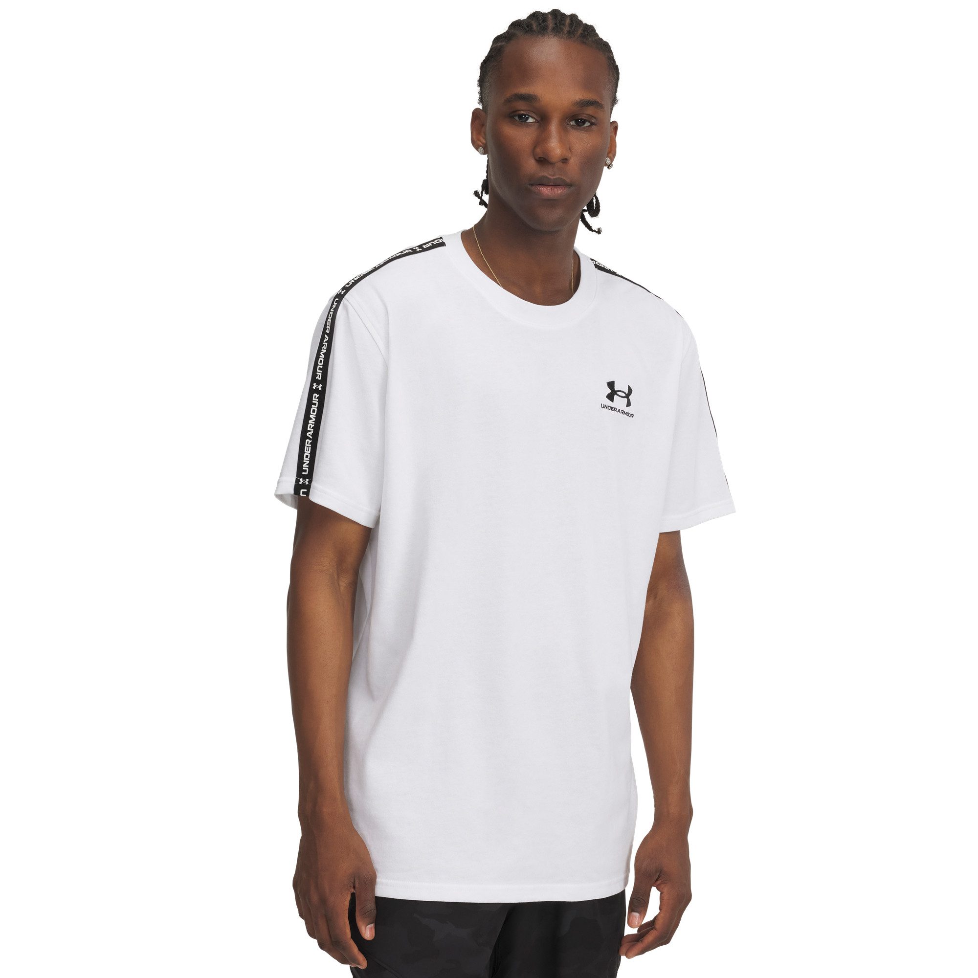 Under Armour® T-Shirt Under Armour Herren T-Shirt Icon HWT Tee Taping 1390300
