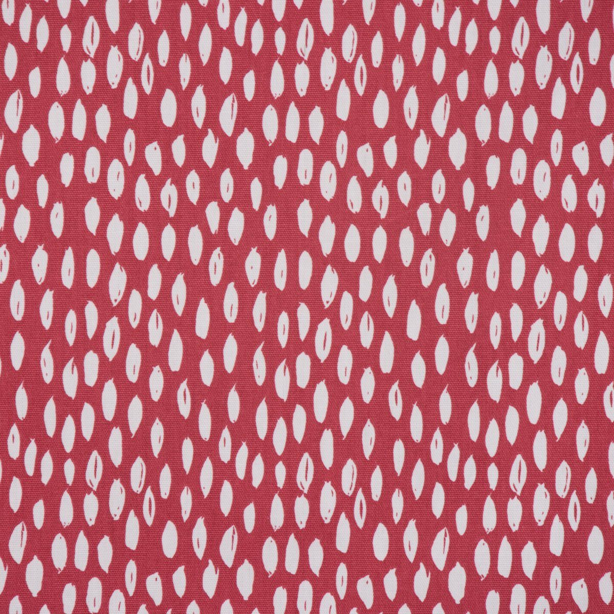 Vorhang SCHÖNER LEBEN. Vorhang Smok-Schlaufenband Germany, made Tropfen rot (1 in LEBEN., Baumwolle, blickdicht, vorgewaschen Kleckse handmade, SCHÖNER 245cm, St)