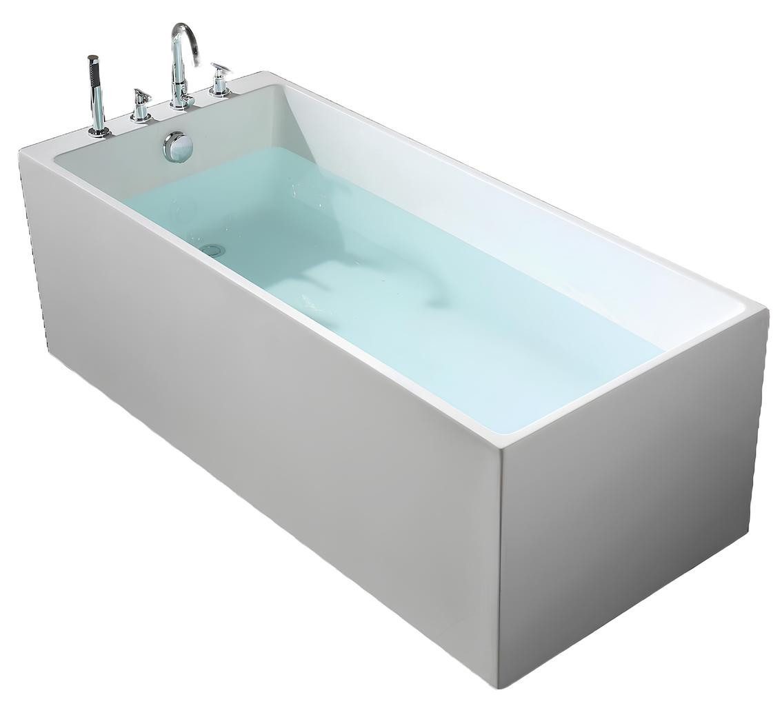 Xlmoebel Badewanne Luxuriöse Acryl-Badewanne im eleganten Komplett-Design, Hergestellt in Europa