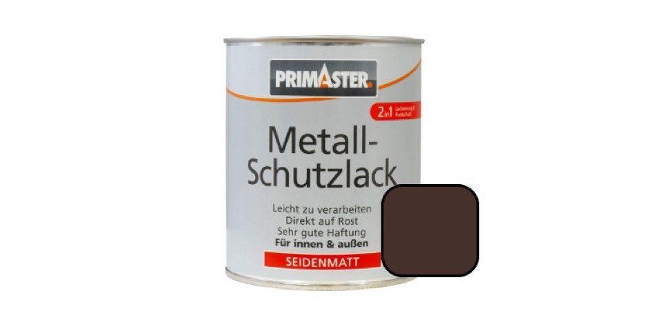 Primaster Metallschutzlack Primaster Metall-Schutzlack RAL 8017 750 ml