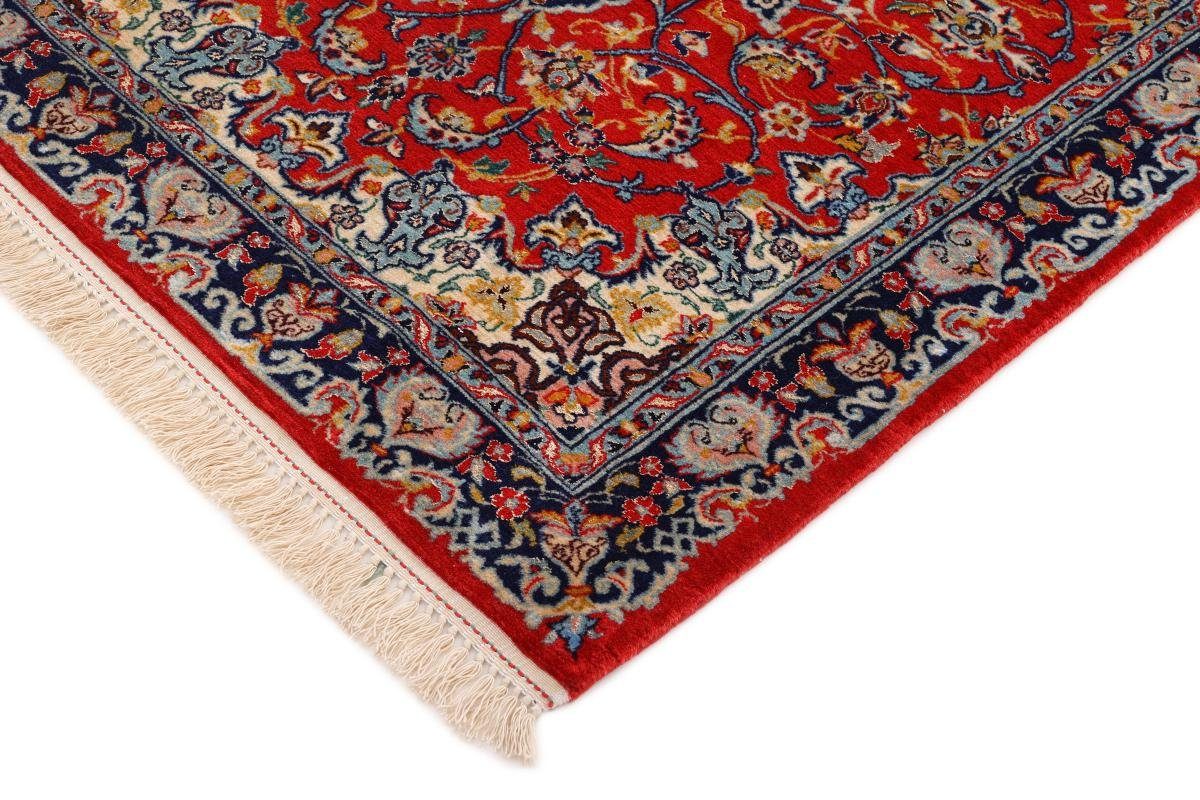 Nain mm Orientteppich, Isfahan Höhe: 96x115 Trading, Orientteppich rechteckig, Handgeknüpfter Seidenkette 8