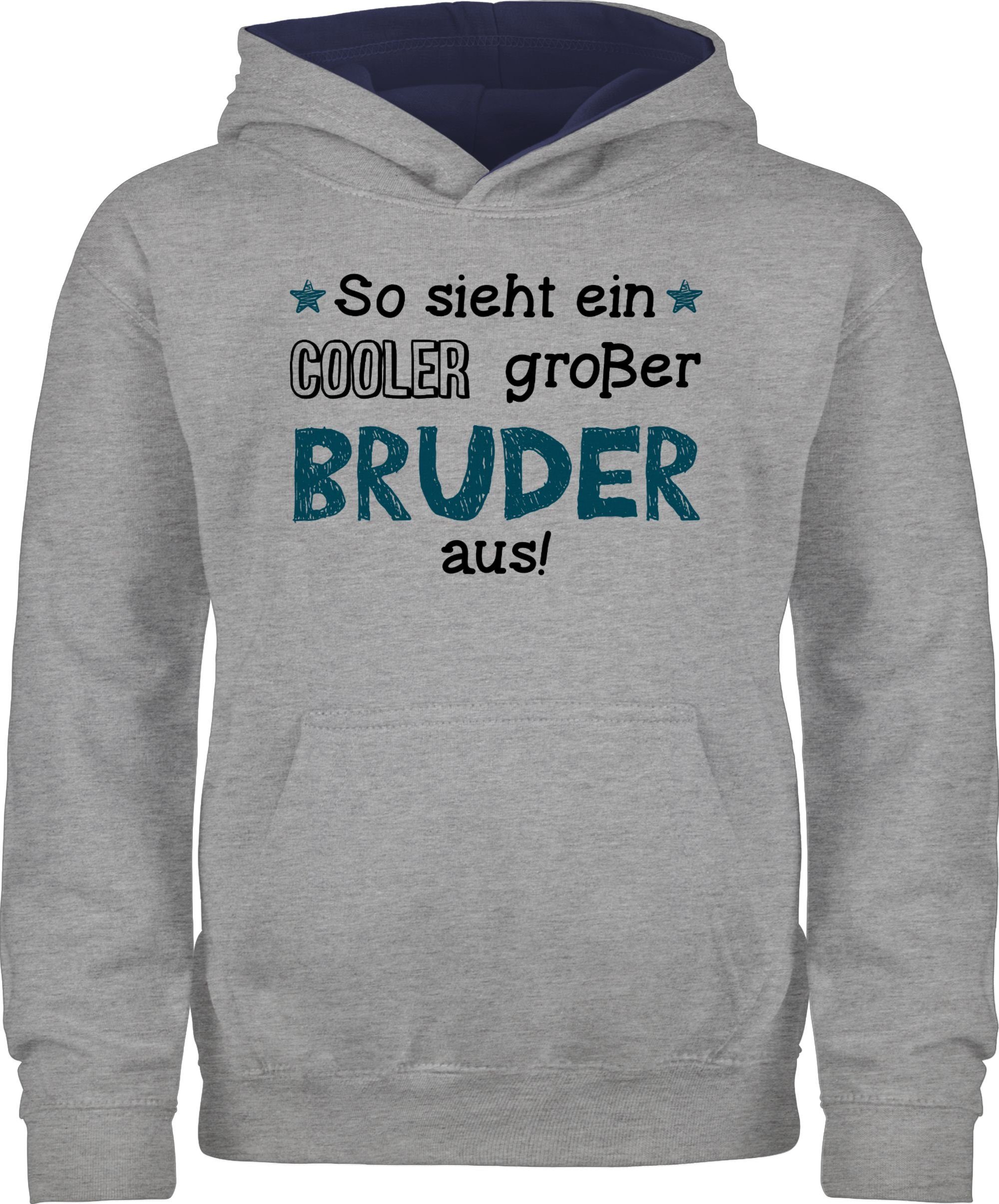 So Shirtracer ein aus Bruder Bruder cooler sieht Hoodie großer Großer