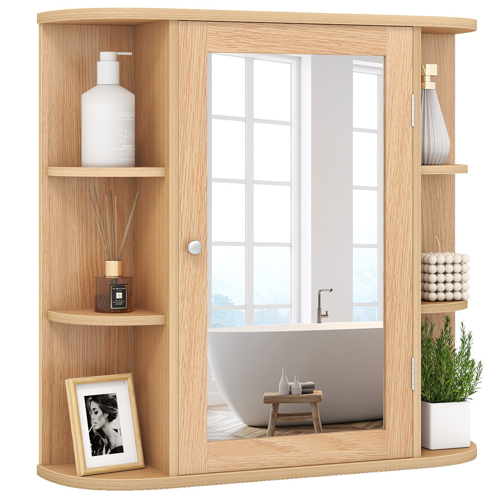 COSTWAY Spiegelschrank günstig online kaufen