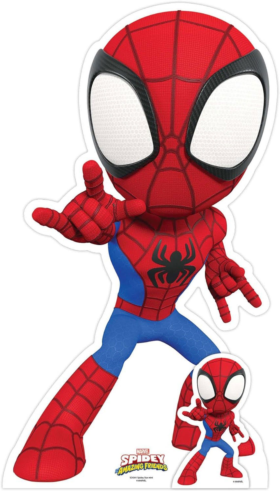 empireposter Dekofigur Spidey - His Amazing Friends - Pappaufsteller - 51x90 cm