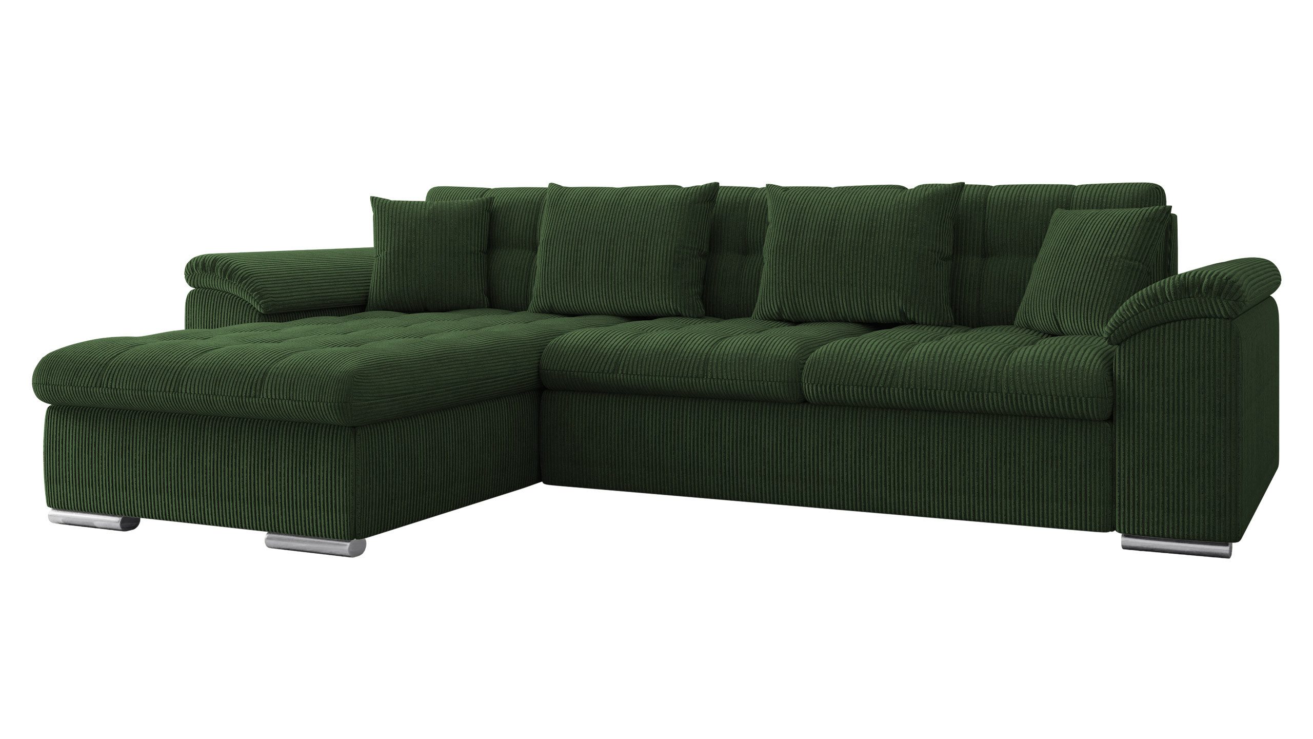 MIRJAN24 Ecksofa Diana Cord, mit Bettkasten günstig online kaufen