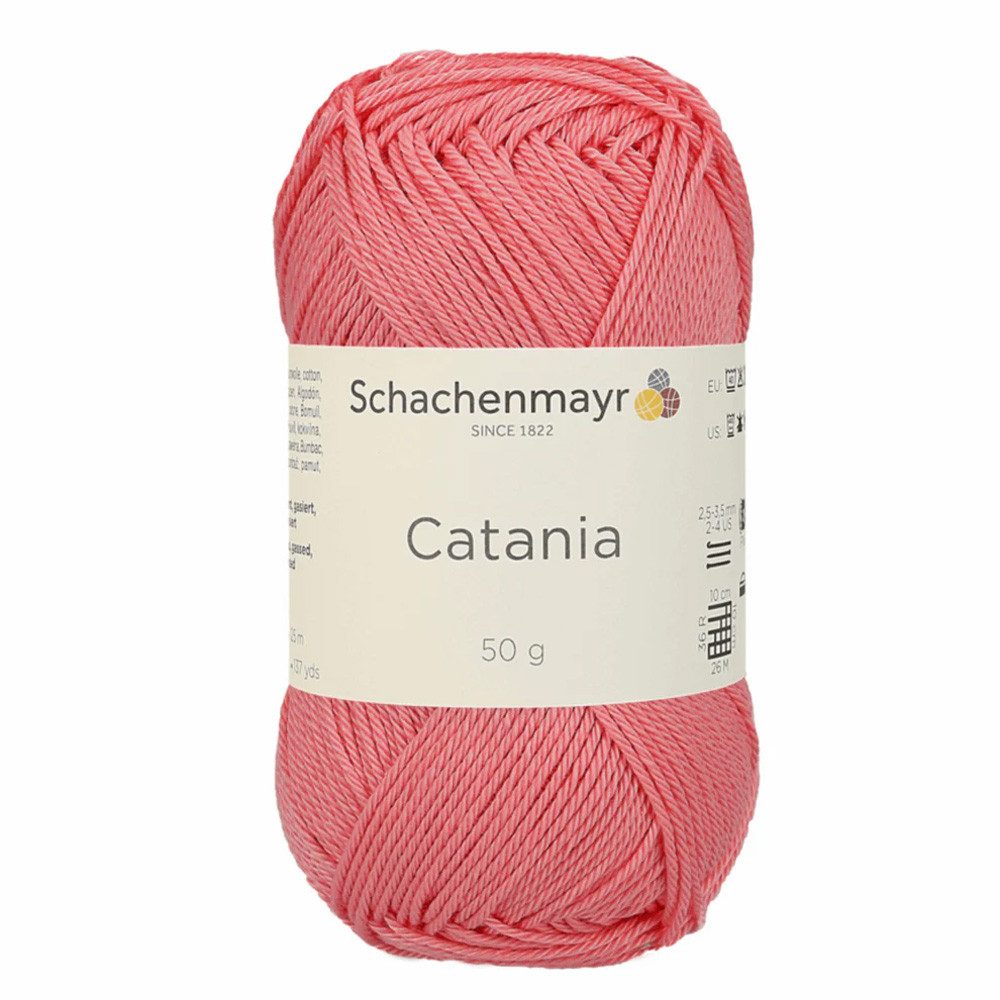 Schachenmayr Catania Baumwollgarn Häkelwolle, 125,00 m (50g, Baumwolle zum häkeln und stricken), 100% Cotton