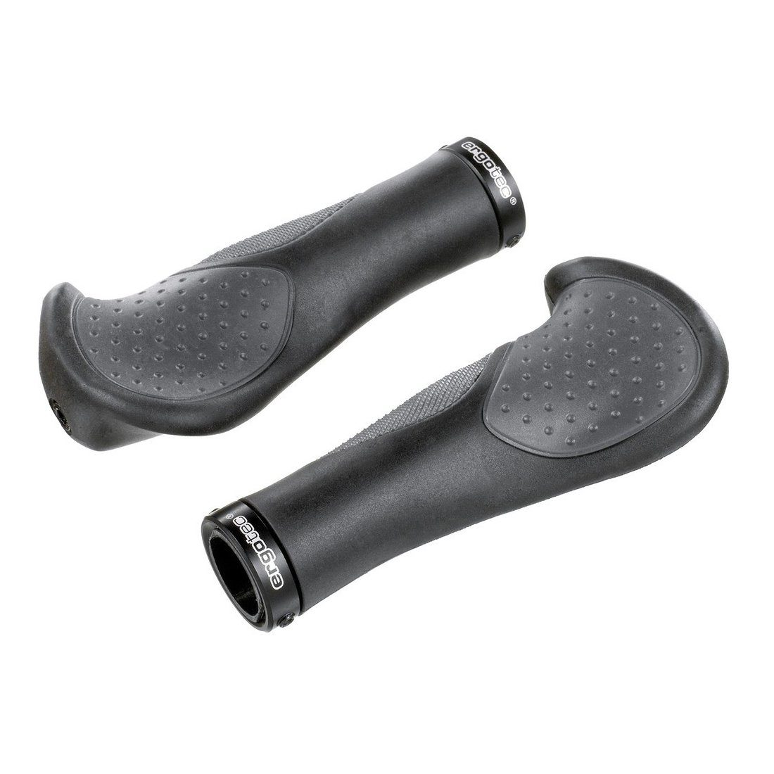 Fahrradlenkergriff MTB / ATB Ergo-Griffe "Frisco 2", Kraton und Gel, 140 mm, Ø 22 mm