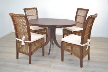 moebel-direkt-online Essgruppe Nala, (Spar-Set, 1 Tisch mit 4 Stühlen, 4 Kissen)