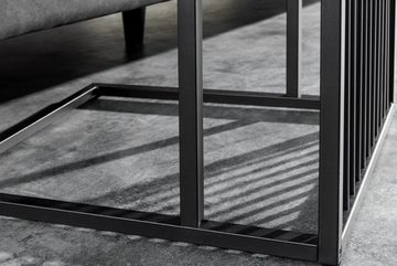 riess-ambiente Beistelltisch ARCHITECTURE 65cm natur / schwarz (Einzelartikel, 1-St), Wohnzimmer · Holz-Optik · Metall · Laptoptisch · Industrial Design