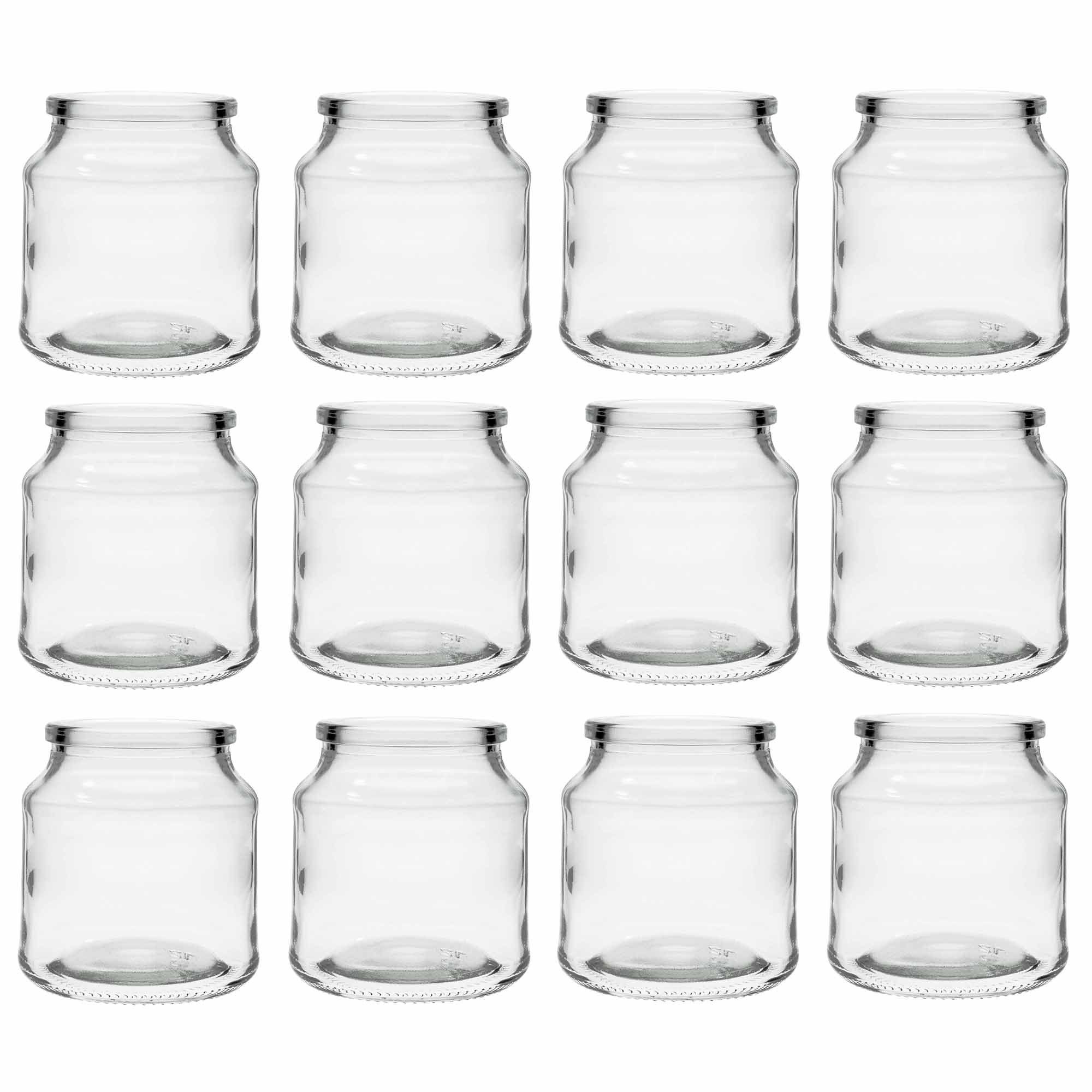 Annastore Teelichthalter 12 x Teelichtgläser Wilmar H 7 cm für kleine Teelichter (kleine Windlichter aus Glas für die Tischdeko) – Bild 4 von 4