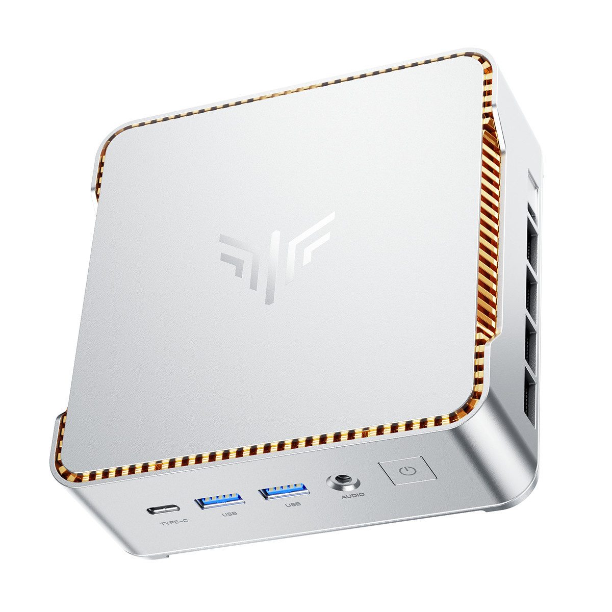 NiPoGi P2 (2026) AMD Ryzen 3 7330U, 16GB LPDDR4X 256GB SSD, Windows 11 Pro Mini-PC (AMD Ryzen 3 7330U 7330U, AMD Radeon Graphics, 16 GB RAM, 256 GB SSD, 4C/8T, bis 4,3 GHz, 4K UHD/WiFi 5, Leise Desktop PC, Gigabit Ethernet)
