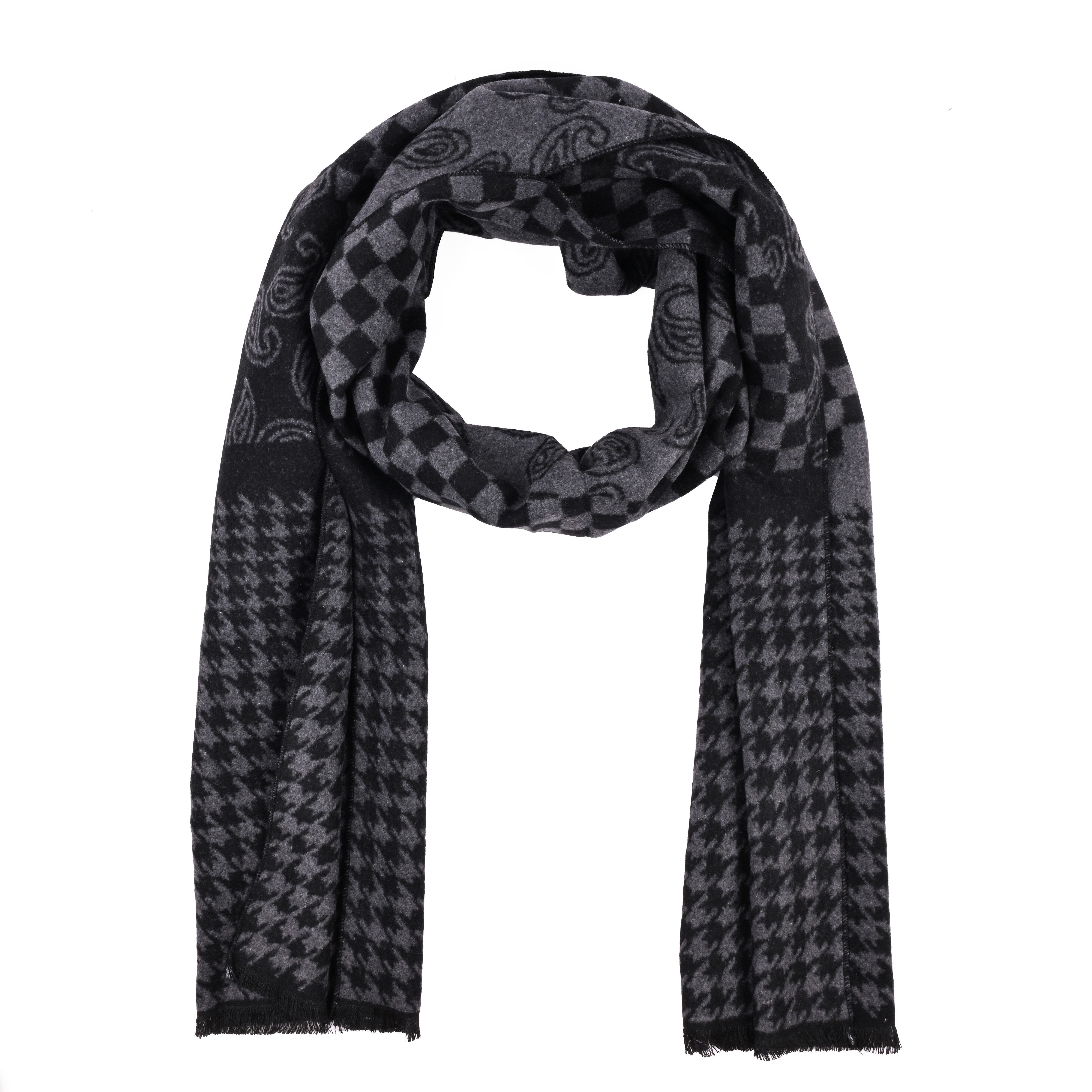 Goodman Design Modeschal Eleganter Herren-Schal mit Paisley-Charme – Stil trifft auf Wärme, Hautfreundlich, leicht und dennoch kuschelig warm