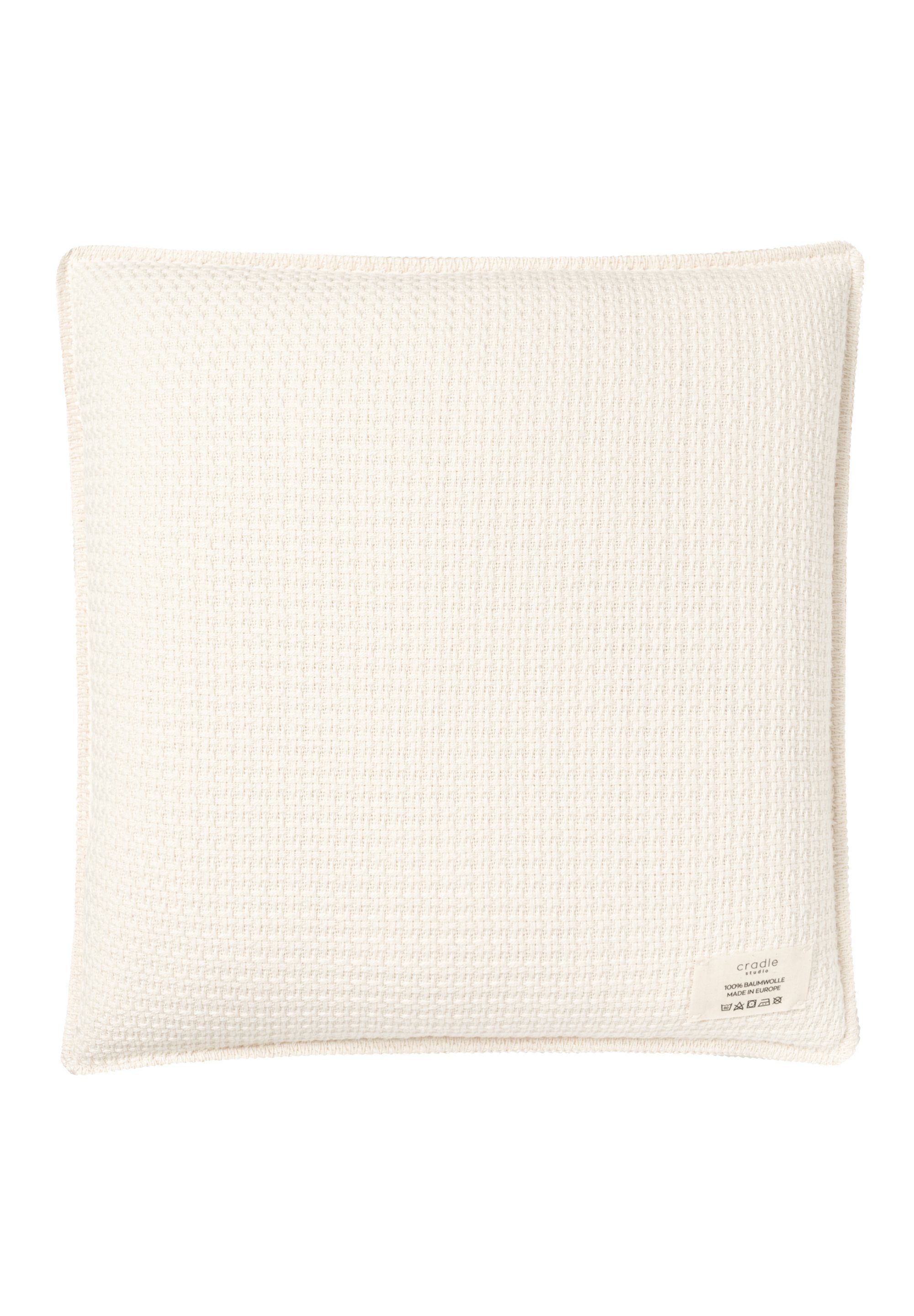 Cradle Studio Kissenbezug Cosy Knit, Solarstrombetriebene, CO-2 neutral, Faire Arbeitsbedingungen in Europa