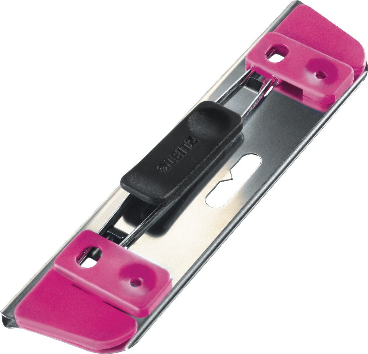 LEITZ Locher Locher Active für 1-2 Blätter zum Abheften pink metallic