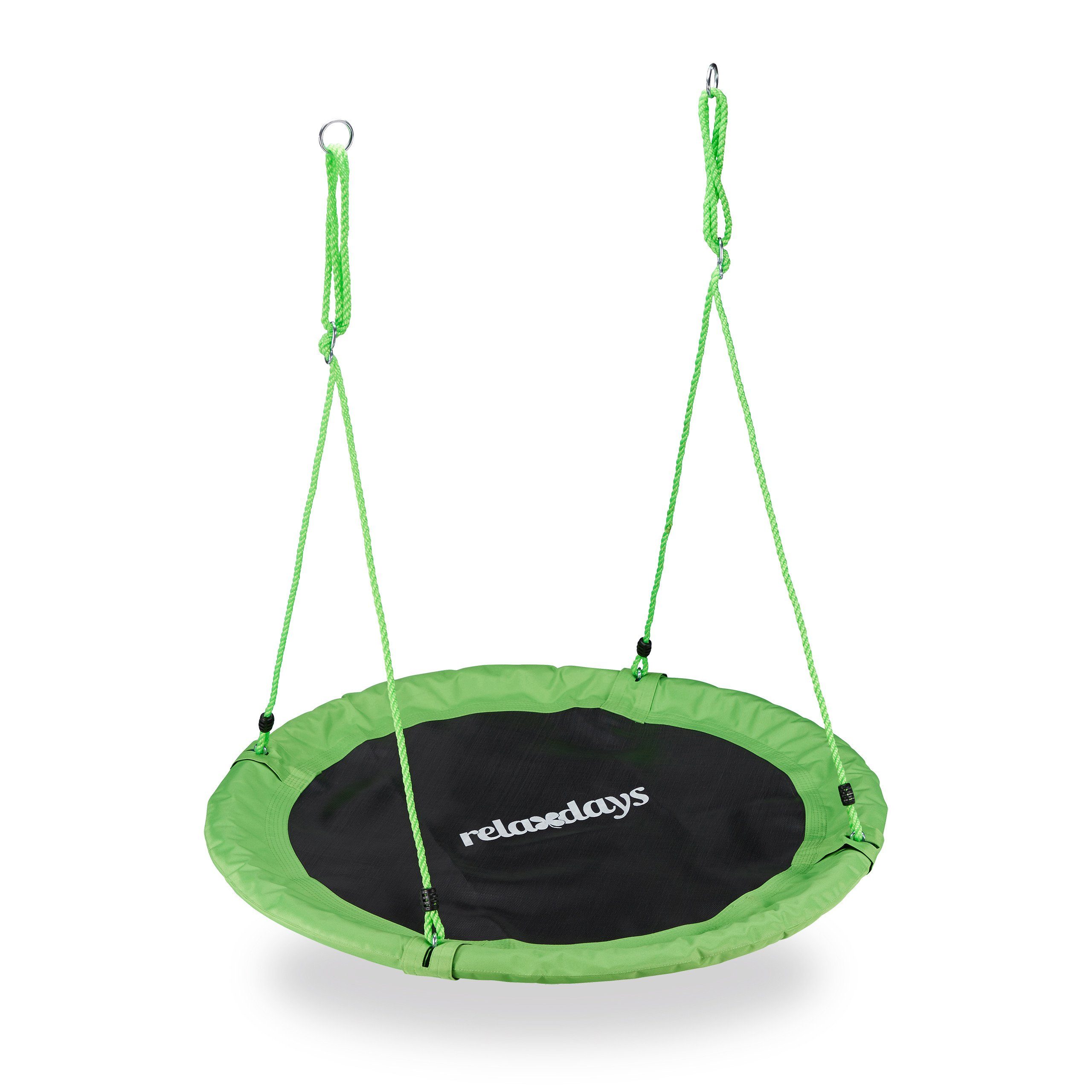 relaxdays Nestschaukel 110 cm, Grün günstig online kaufen