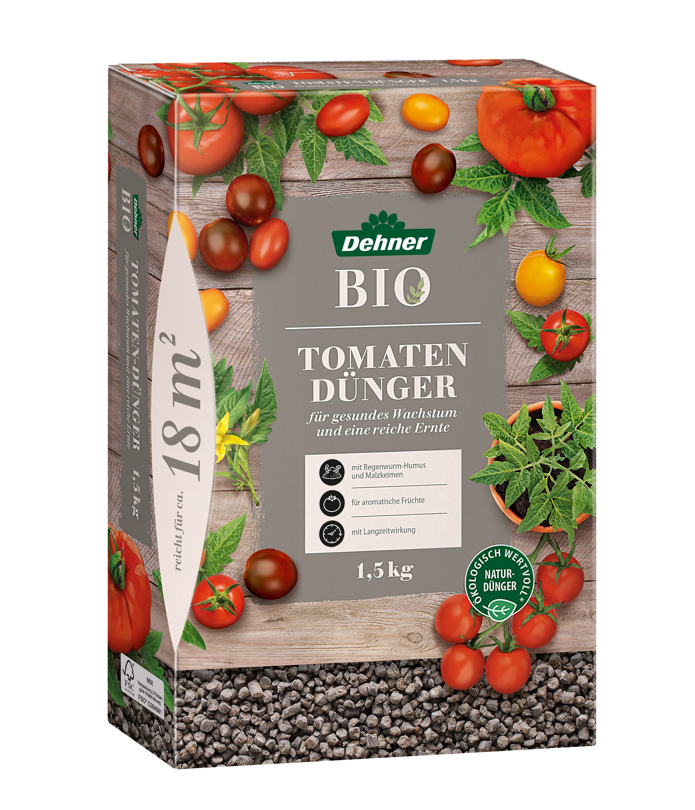 Gartendünger Bio Tomatendünger, hochwertiger NPK-Dünger