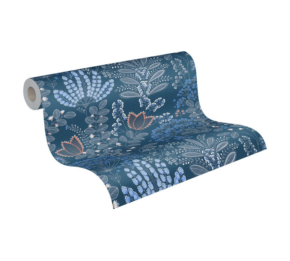 living walls Vliestapete Famous Garden Blumen-Tapete Mustertapete Blümchen günstig online kaufen