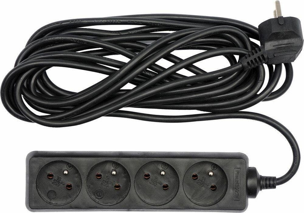 TOYA VOREL VERLÄNGERUNGSKABEL SCHWARZ U.4G*3.0M /DOMESTIC Verlängerungskabel