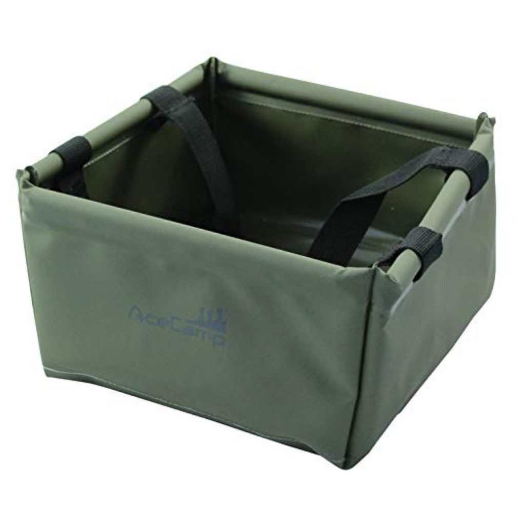 AceCamp Waschschüssel Outdoor Faltschüssel 5 Liter faltbar (1-St), faltbar, ultraleicht, wasserdicht, standfest, verstärkte Tragehenkel