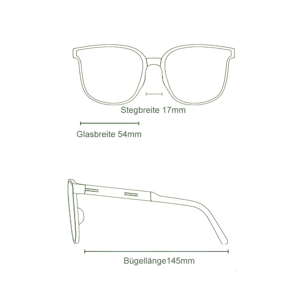 PACIEA Brille Anti-Müdigkeit Blaulichtfilter Computer